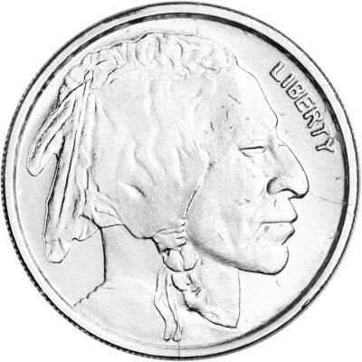 1/4 oz Highland Mint Silver Round Buffalo .999