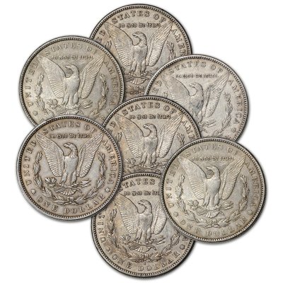US Morgan Silver Dollar - XF - Pre 1921 Random Date